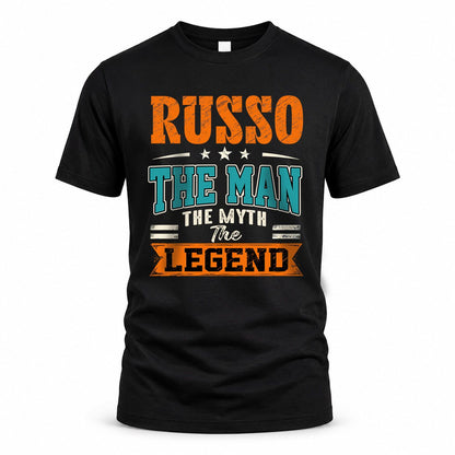 RUSSO HH F007 The Man The Myth The Legend Personalized Shirt – Gift for Men