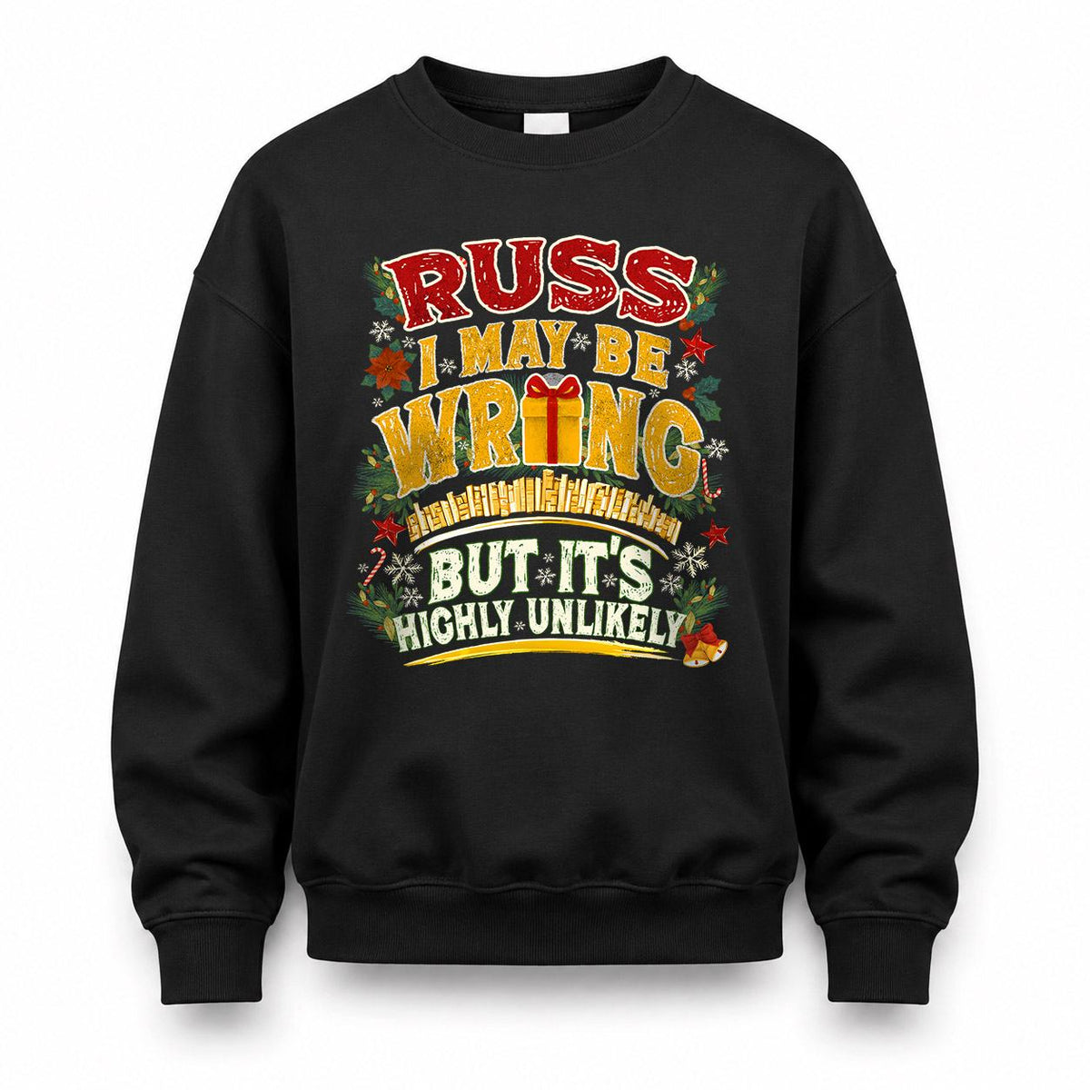 RUSS HH-F010 Personalized Name Funny Tshirt