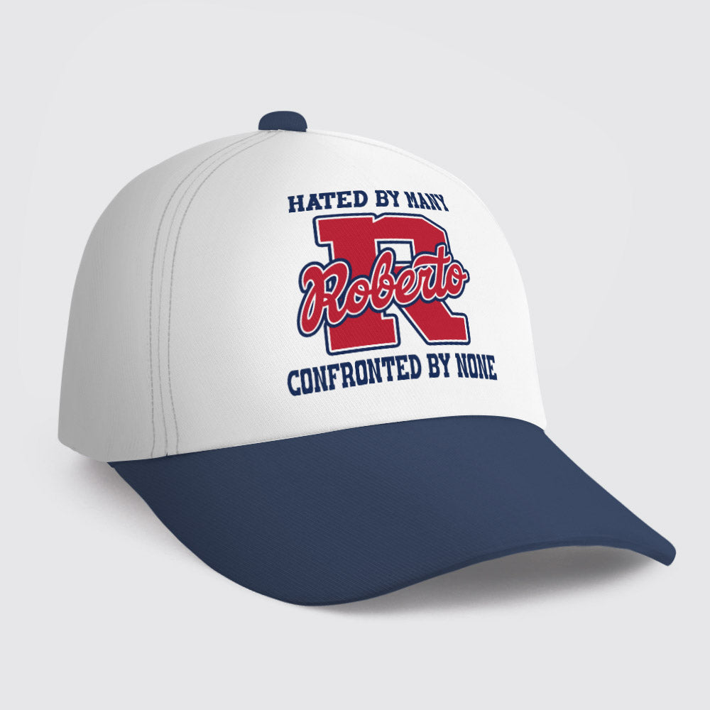 ROBERTO TA01-CP79 Hated By Many Confronted By None Sporty Cap