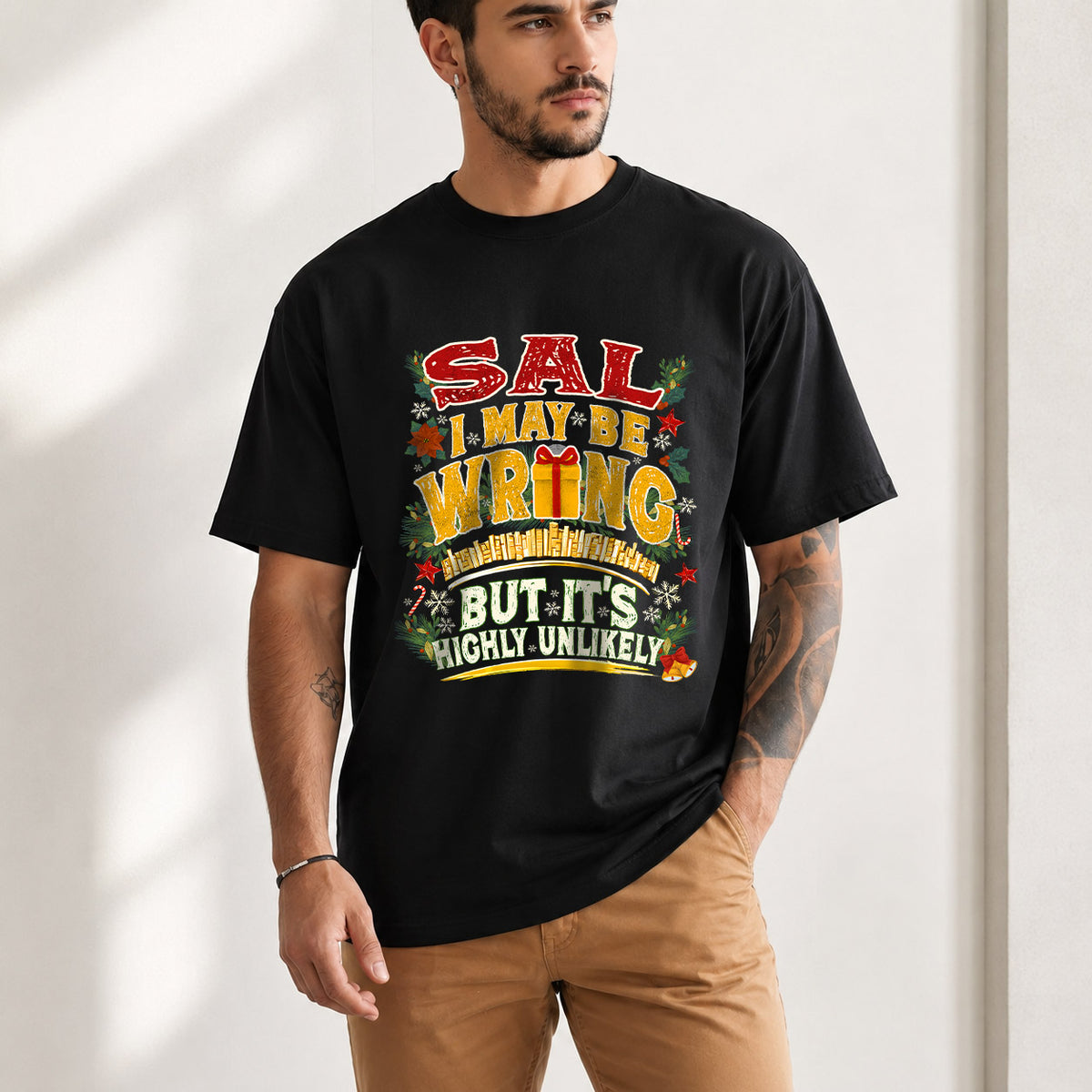 SAL HH-F010 Personalized Name Funny Tshirt
