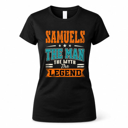 SAMUELS HH F007 The Man The Myth The Legend Personalized Shirt – Gift for Men