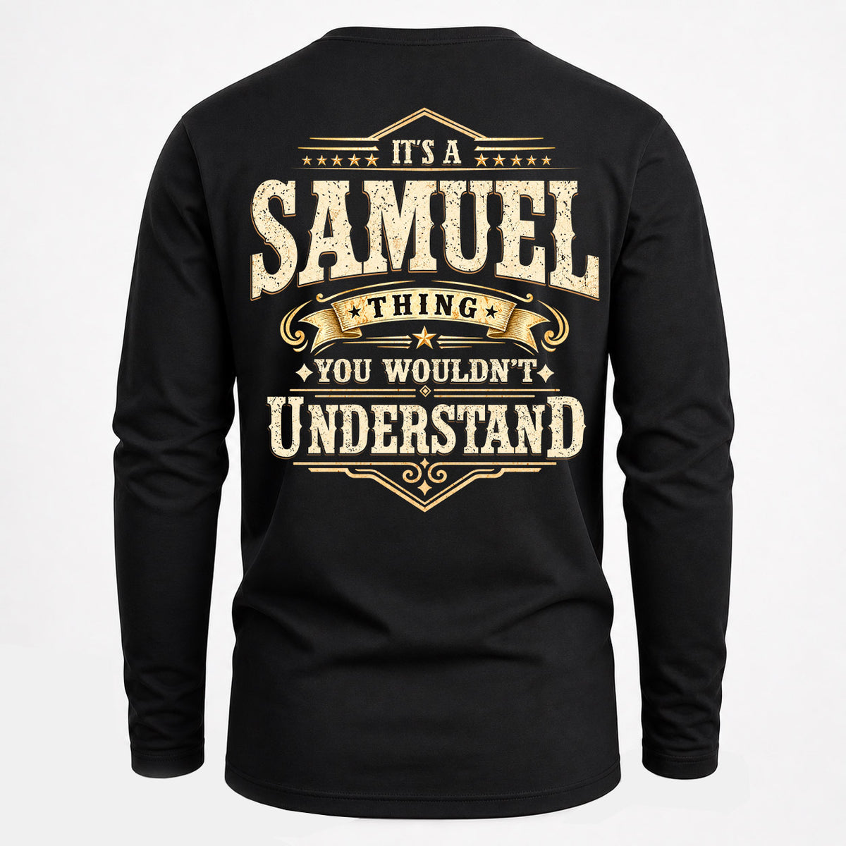 SAMUEL HH-F003–Personalized Name Quote Apparel “It’s an NAME Thing You Wouldn’t Understand”