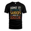 SANDERS HH88-K2–Personalized Funny Quote Apparel “Life Without NAME Would Be Boring”