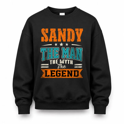 SANDY HH F007 The Man The Myth The Legend Personalized Shirt – Gift for Men