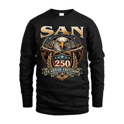 SAN HH88-K250-104...250 Years Of Freedom 1776-2026