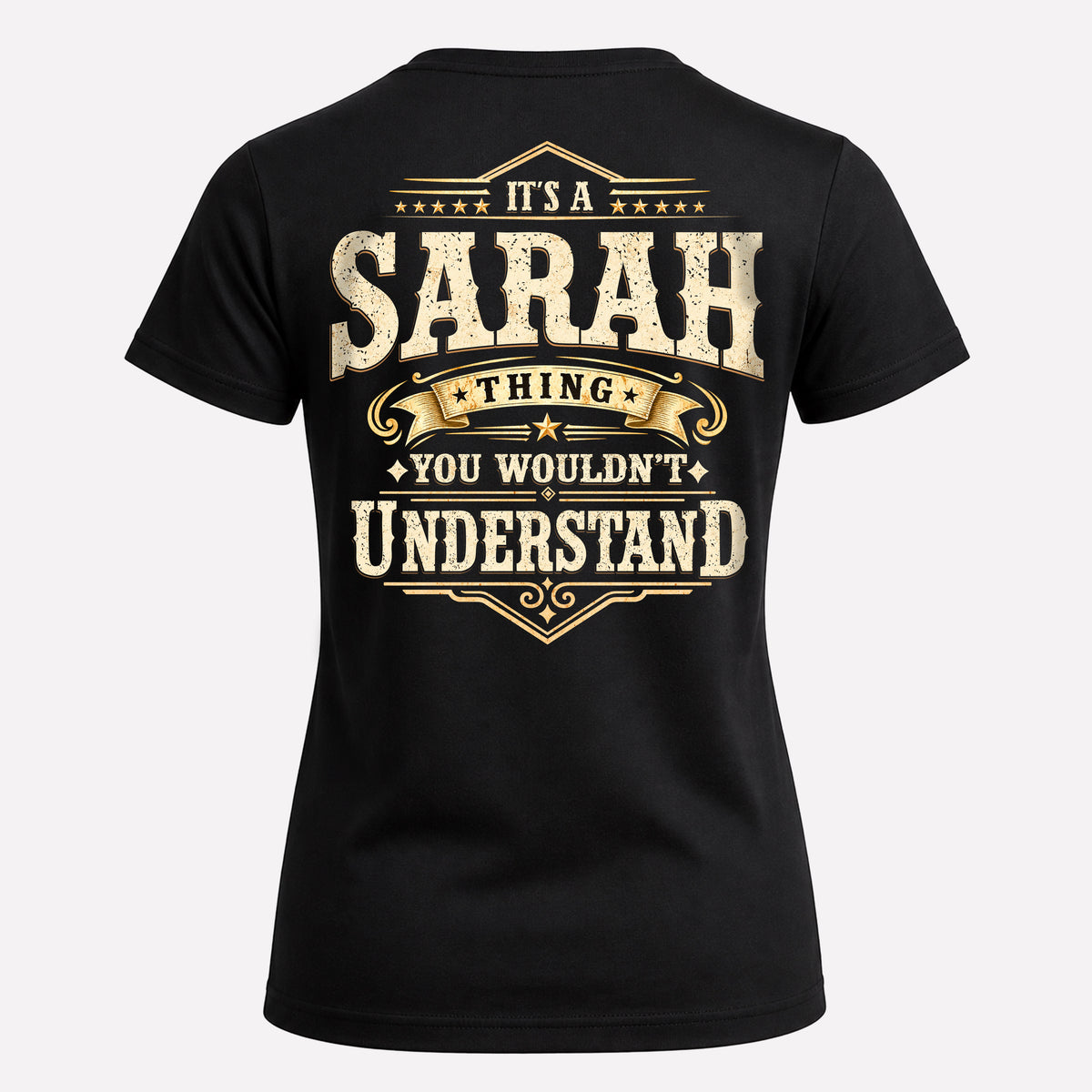 SARAH HH-F003–Personalized Name Quote Apparel “It’s an NAME Thing You Wouldn’t Understand”