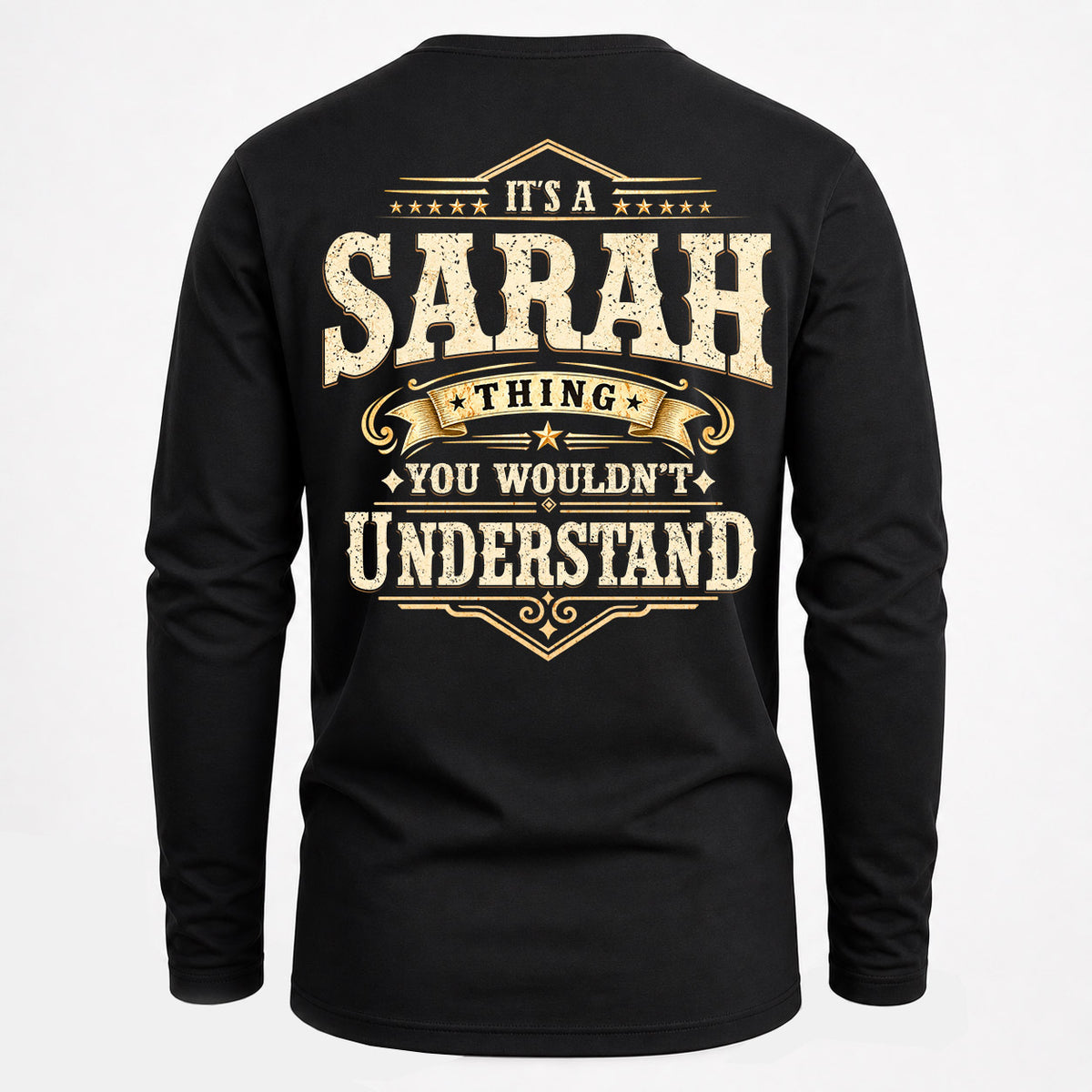 SARAH HH-F003–Personalized Name Quote Apparel “It’s an NAME Thing You Wouldn’t Understand”