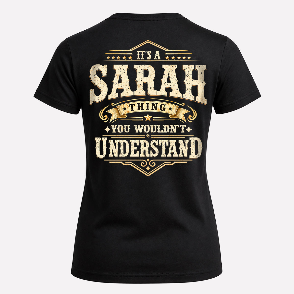 SARAH HH-F003–Personalized Name Quote Apparel “It’s an NAME Thing You Wouldn’t Understand”