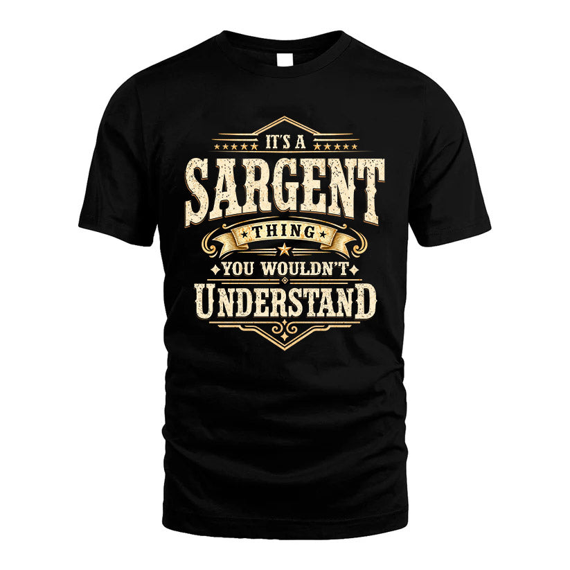 SARGENT HH-F009–Personalized Name Quote Apparel “It’s an NAME Thing You Wouldn’t Understand”