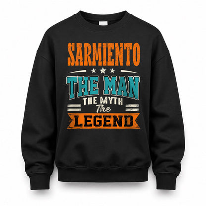 SARMIENTO HH F007 The Man The Myth The Legend Personalized Shirt – Gift for Men