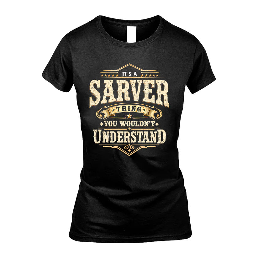 SARVER HH-F009–Personalized Name Quote Apparel “It’s an NAME Thing You Wouldn’t Understand”