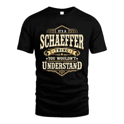 SCHAEFFER HH-F009–Personalized Name Quote Apparel “It’s an NAME Thing You Wouldn’t Understand”