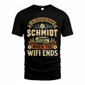 SCHMIDT TT898-K6-229 – Personalized Funny Camping Quote Apparel “The Adventure Begins When The WiFi Ends”