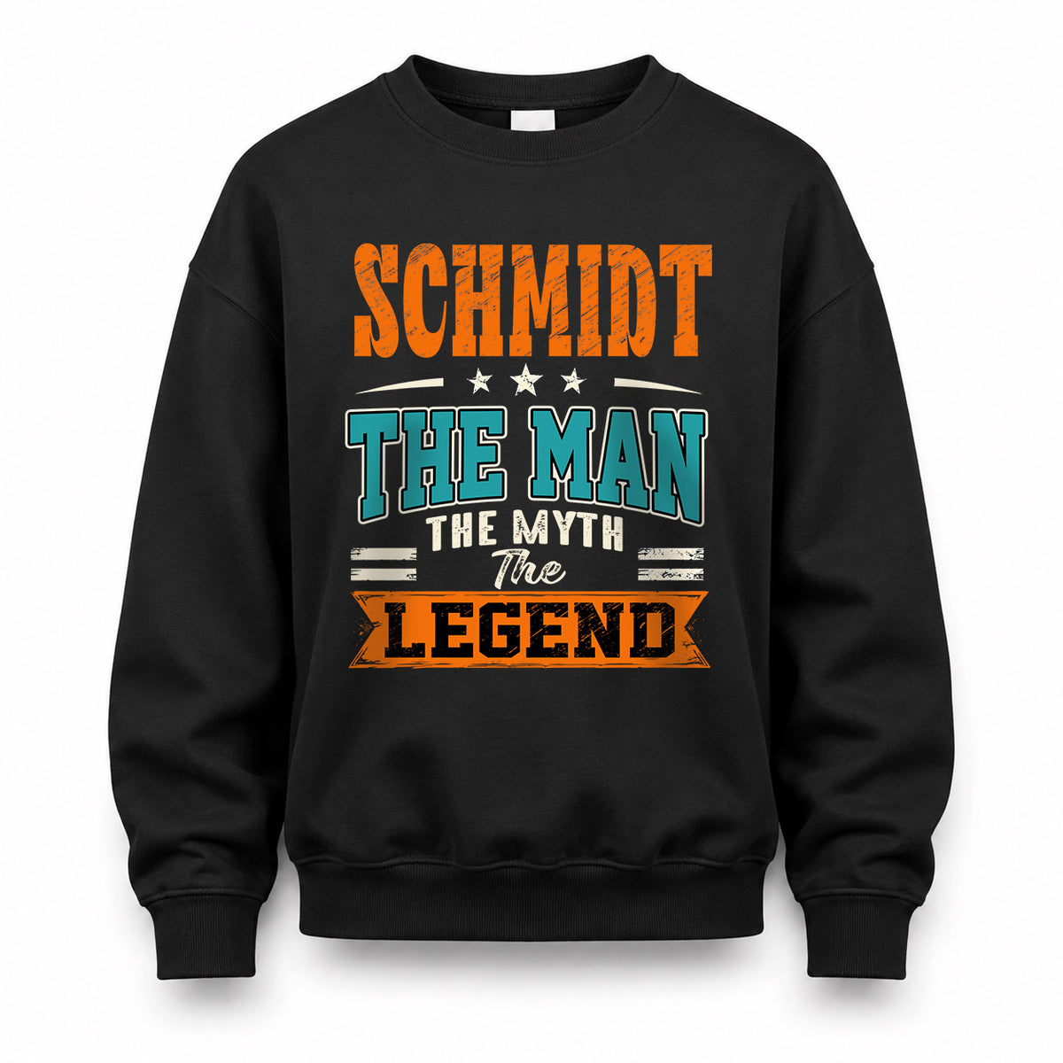 SCHMIDT HH F007 The Man The Myth The Legend Personalized Shirt – Gift for Men