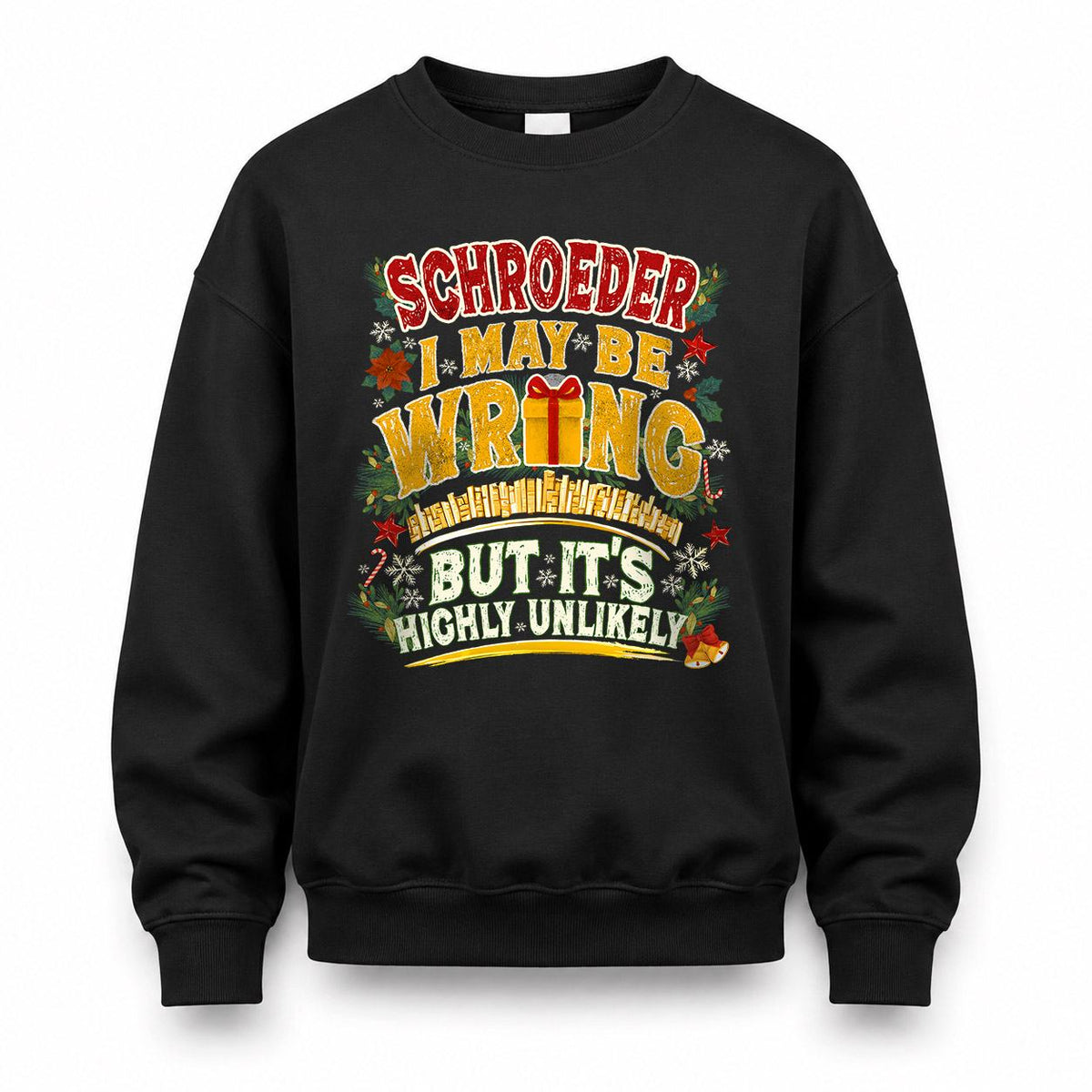 SCHROEDER HH-F010 Personalized Name Funny Tshirt