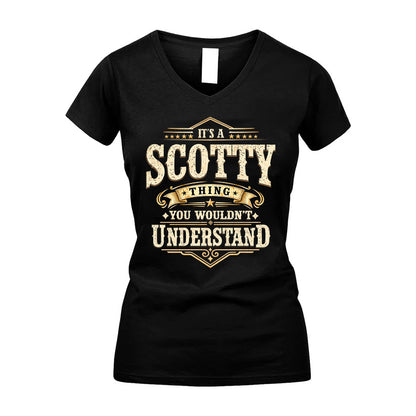 SCOTTY HH-F009–Personalized Name Quote Apparel “It’s an NAME Thing You Wouldn’t Understand”
