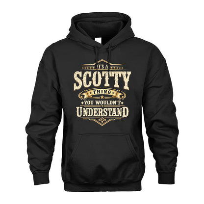 SCOTTY HH-F009–Personalized Name Quote Apparel “It’s an NAME Thing You Wouldn’t Understand”