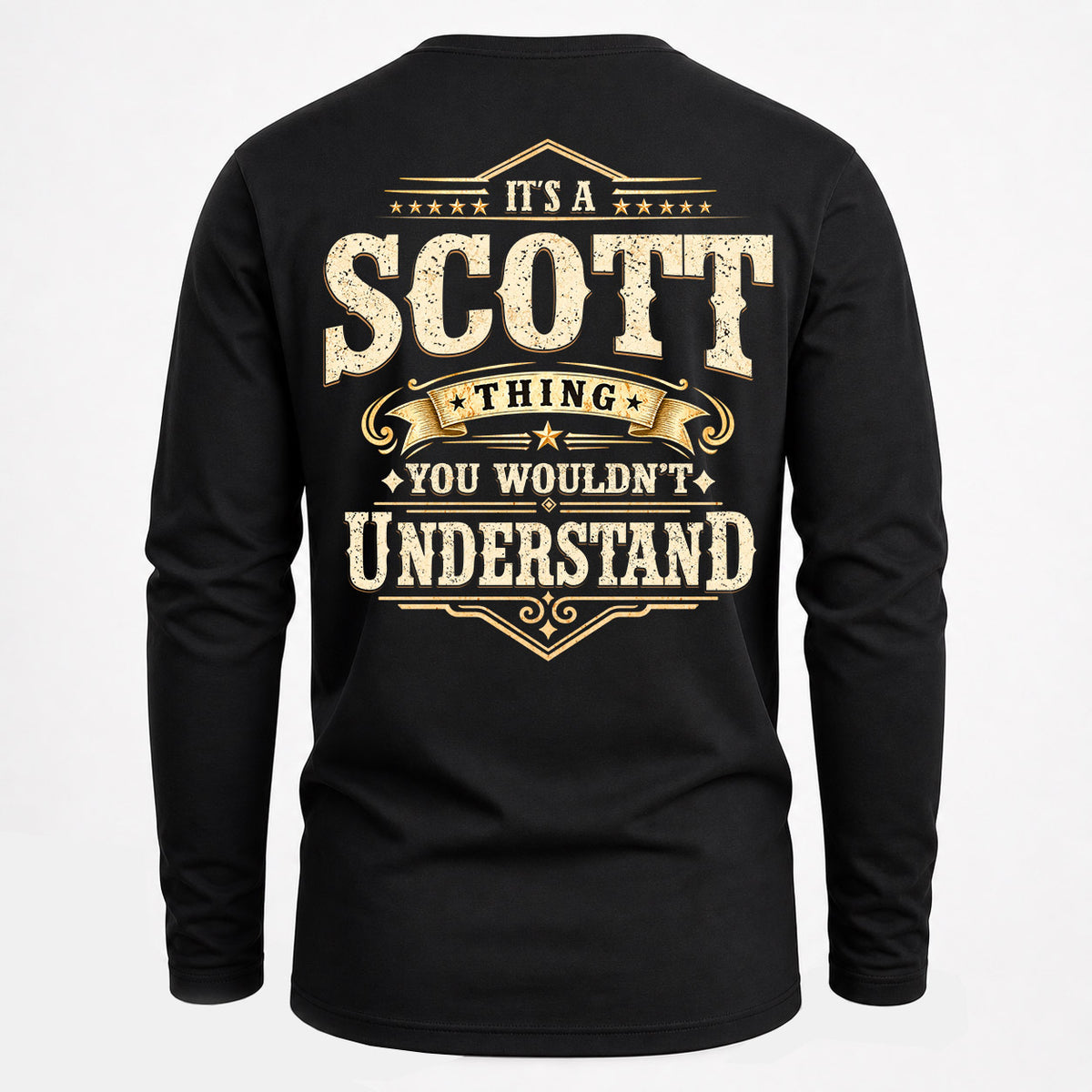 SCOTT HH-F003–Personalized Name Quote Apparel “It’s an NAME Thing You Wouldn’t Understand”