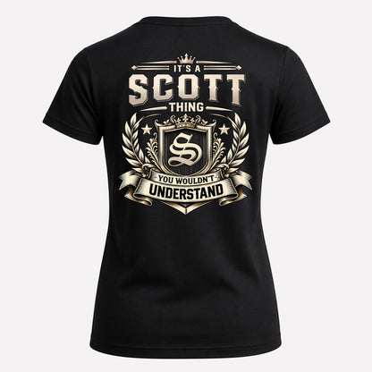 SCOTT HH-F006 Thing Personalized Name T Shirt – You Wouldn’t Understand