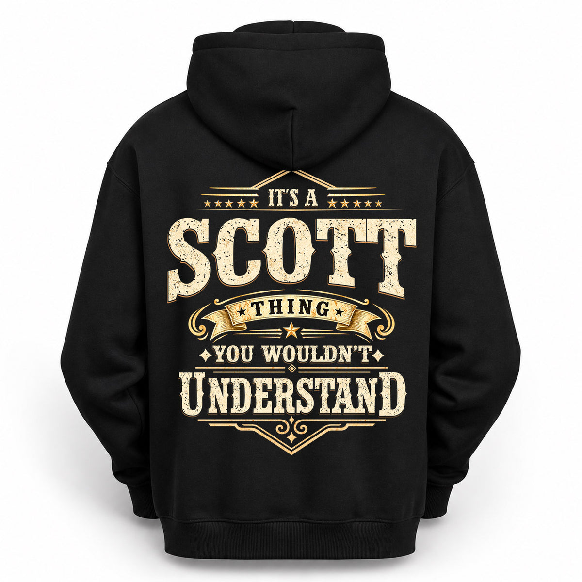 SCOTT HH-F003–Personalized Name Quote Apparel “It’s an NAME Thing You Wouldn’t Understand”