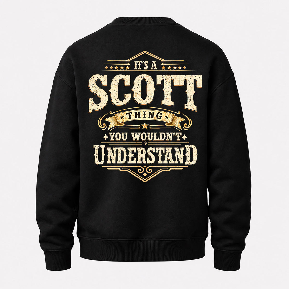 SCOTT HH-F003–Personalized Name Quote Apparel “It’s an NAME Thing You Wouldn’t Understand”