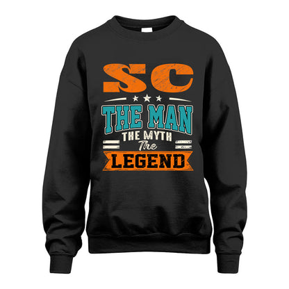 SC HH F007 The Man The Myth The Legend Personalized Shirt – Gift for Men