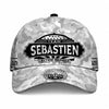 SEBASTIEN TC01 HH79 Team Your Name Hat, Personalized Camo Baseball Cap, Custom Family Gift, Gift for Him Her