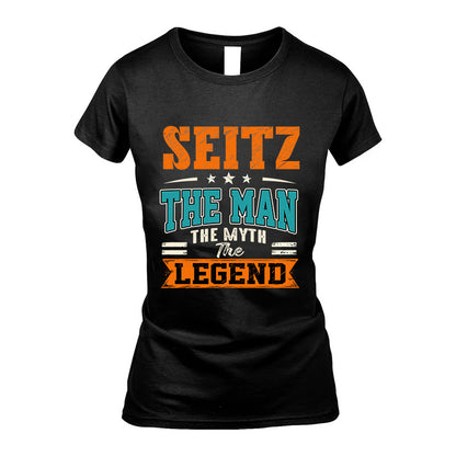 SEITZ HH F007 The Man The Myth The Legend Personalized Shirt – Gift for Men