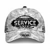 SERVICE TC01 HH79 Team Your Name Hat, Personalized Camo Baseball Cap, Custom Family Gift, Gift for Him Her