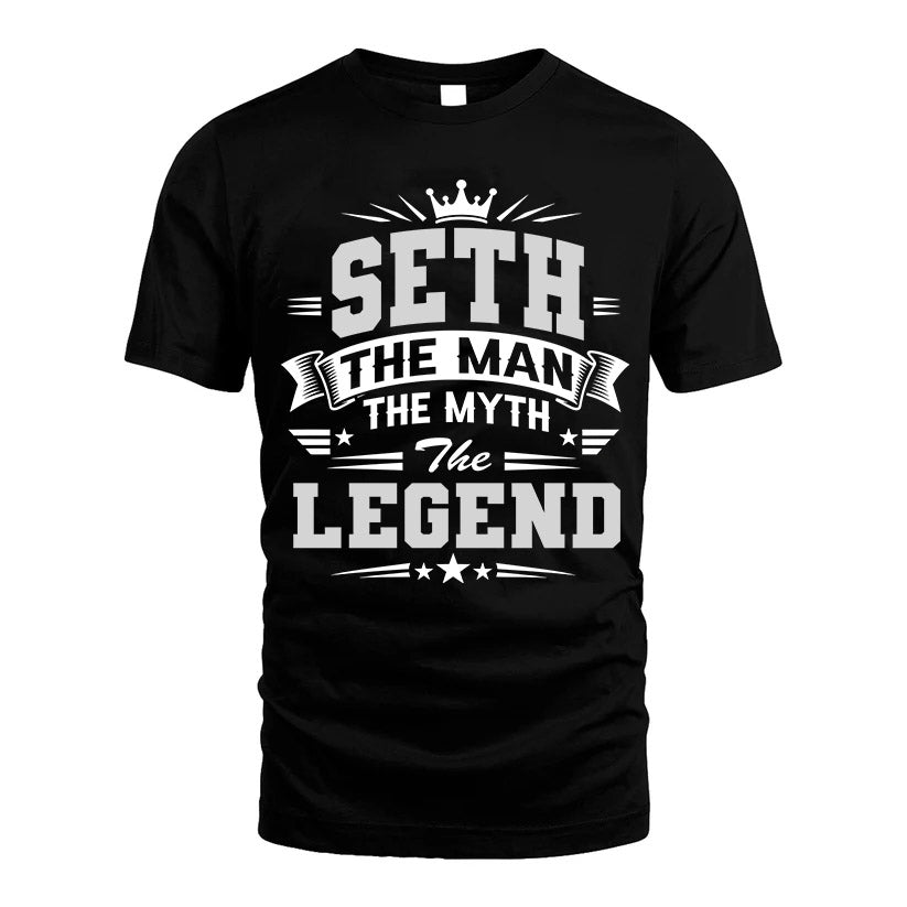 SETH HH F004 The Man The Myth The Legend Personalized Shirt – Gift for Men