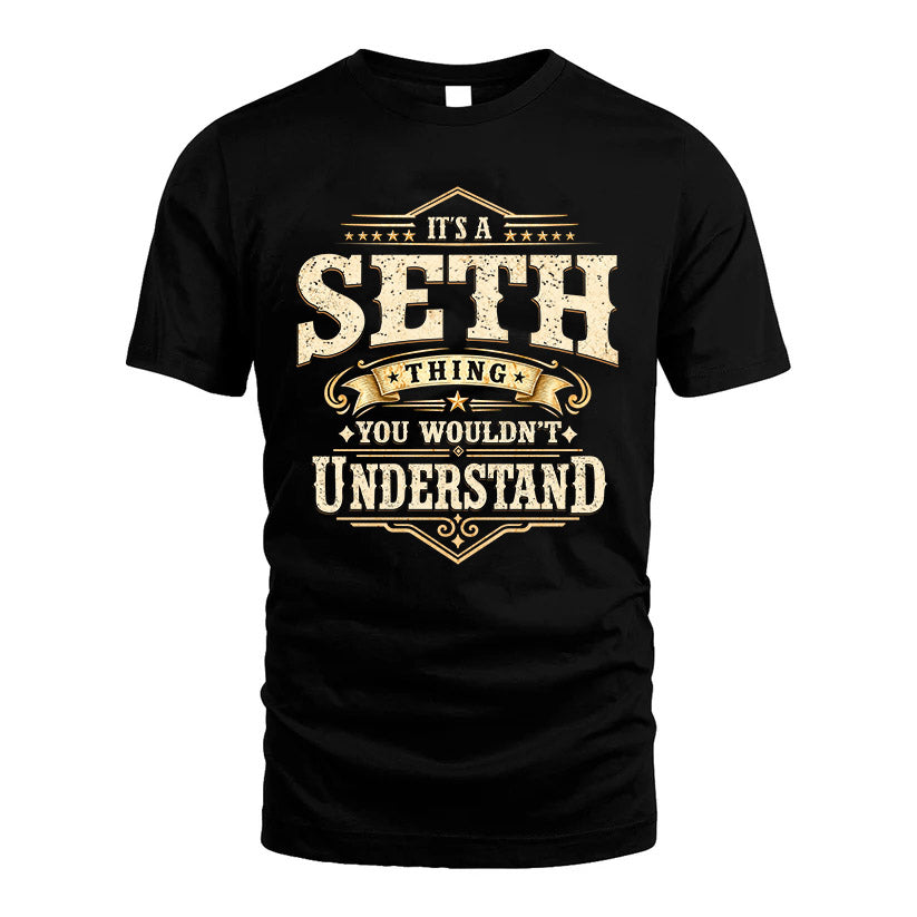 SETH HH-F009–Personalized Name Quote Apparel “It’s an NAME Thing You Wouldn’t Understand”