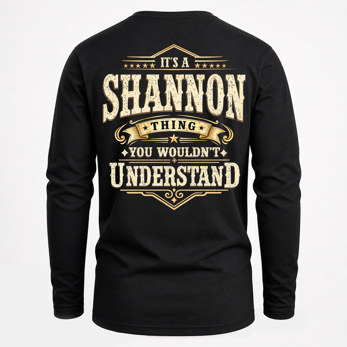 SHANNON HH-F003–Personalized Name Quote Apparel “It’s an NAME Thing You Wouldn’t Understand”