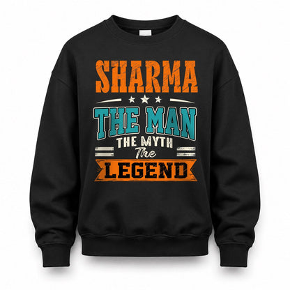 SHARMA HH F007 The Man The Myth The Legend Personalized Shirt – Gift for Men