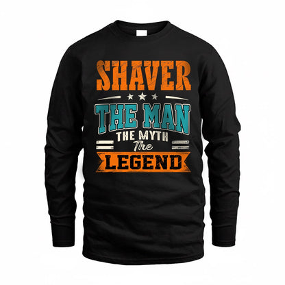 SHAVER HH F007 The Man The Myth The Legend Personalized Shirt – Gift for Men