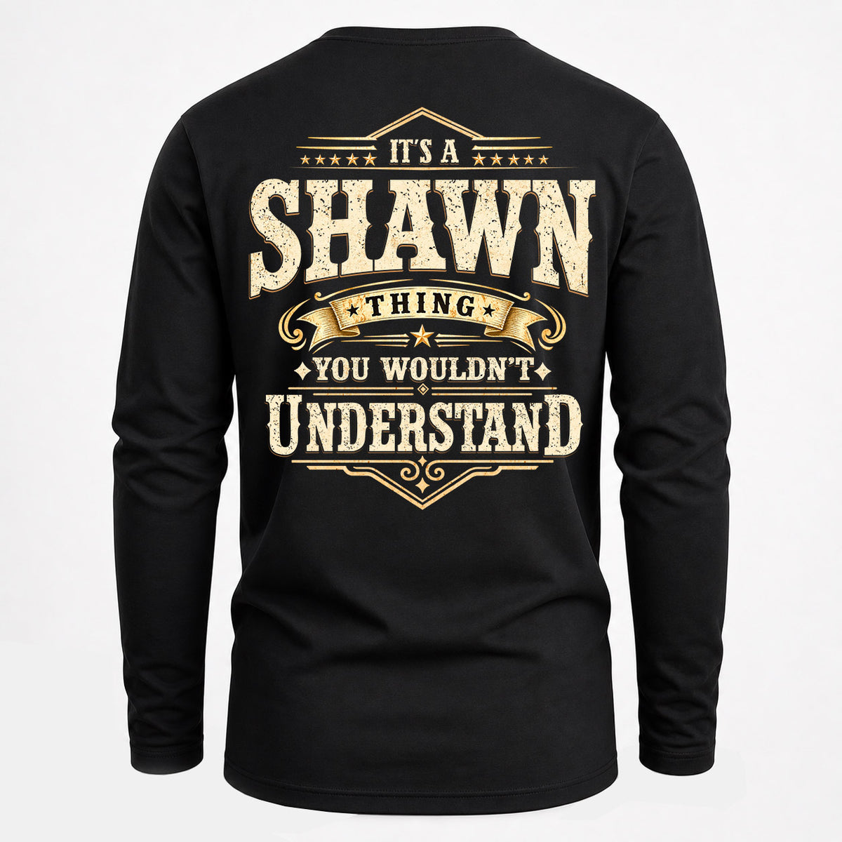 SHAWN HH-F003–Personalized Name Quote Apparel “It’s an NAME Thing You Wouldn’t Understand”