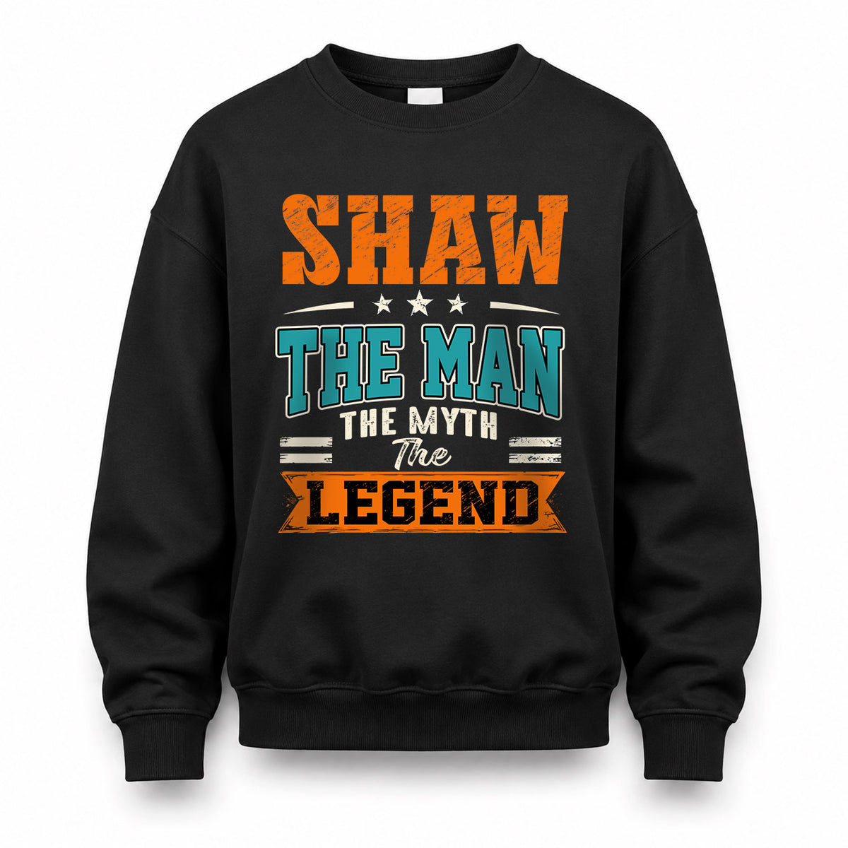 SHAW HH F007 The Man The Myth The Legend Personalized Shirt – Gift for Men