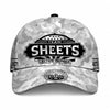 SHEETS TC01 HH79 Team Your Name Hat, Personalized Camo Baseball Cap, Custom Family Gift, Gift for Him Her