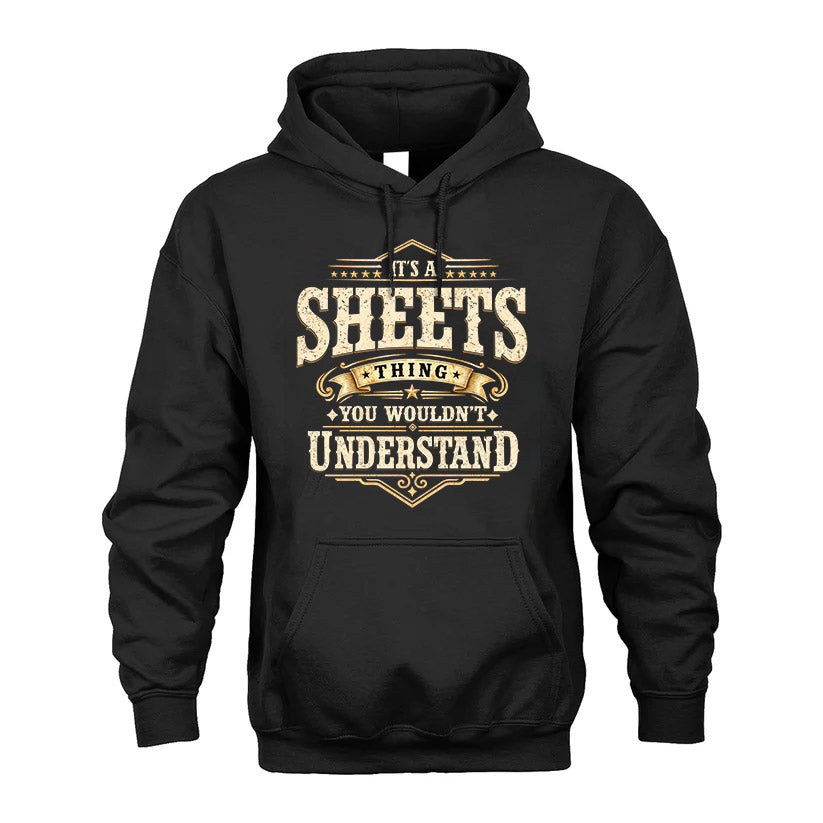 SHEETS HH-F009–Personalized Name Quote Apparel “It’s an NAME Thing You Wouldn’t Understand”