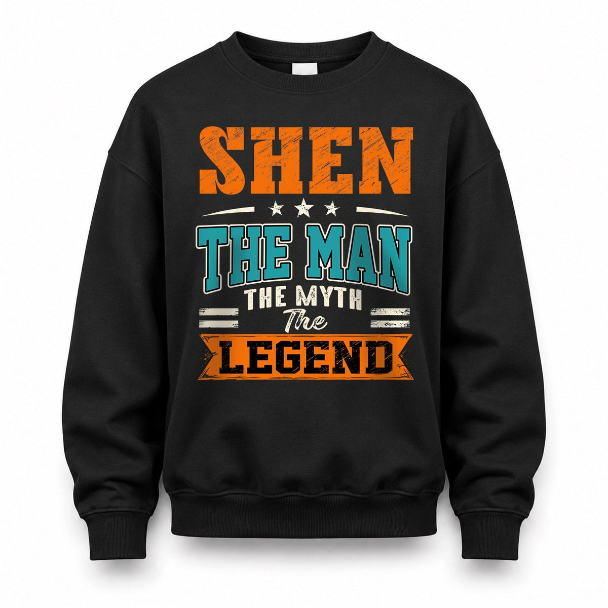 SHEN HH F007 The Man The Myth The Legend Personalized Shirt – Gift for Men