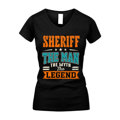 SHERIFF HH F007 The Man The Myth The Legend Personalized Shirt – Gift for Men