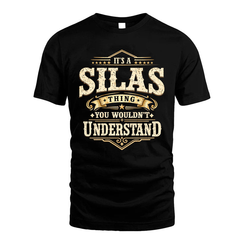 SILAS HH-F009–Personalized Name Quote Apparel “It’s an NAME Thing You Wouldn’t Understand”