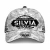 SILVIA TC01 HH79 Team Your Name Hat, Personalized Camo Baseball Cap, Custom Family Gift, Gift for Him Her