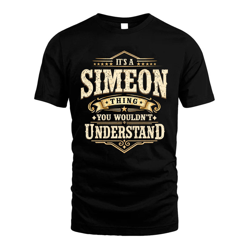 SIMEON HH-F009–Personalized Name Quote Apparel “It’s an NAME Thing You Wouldn’t Understand”