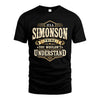 SIMONSON HH-F009–Personalized Name Quote Apparel “It’s an NAME Thing You Wouldn’t Understand”