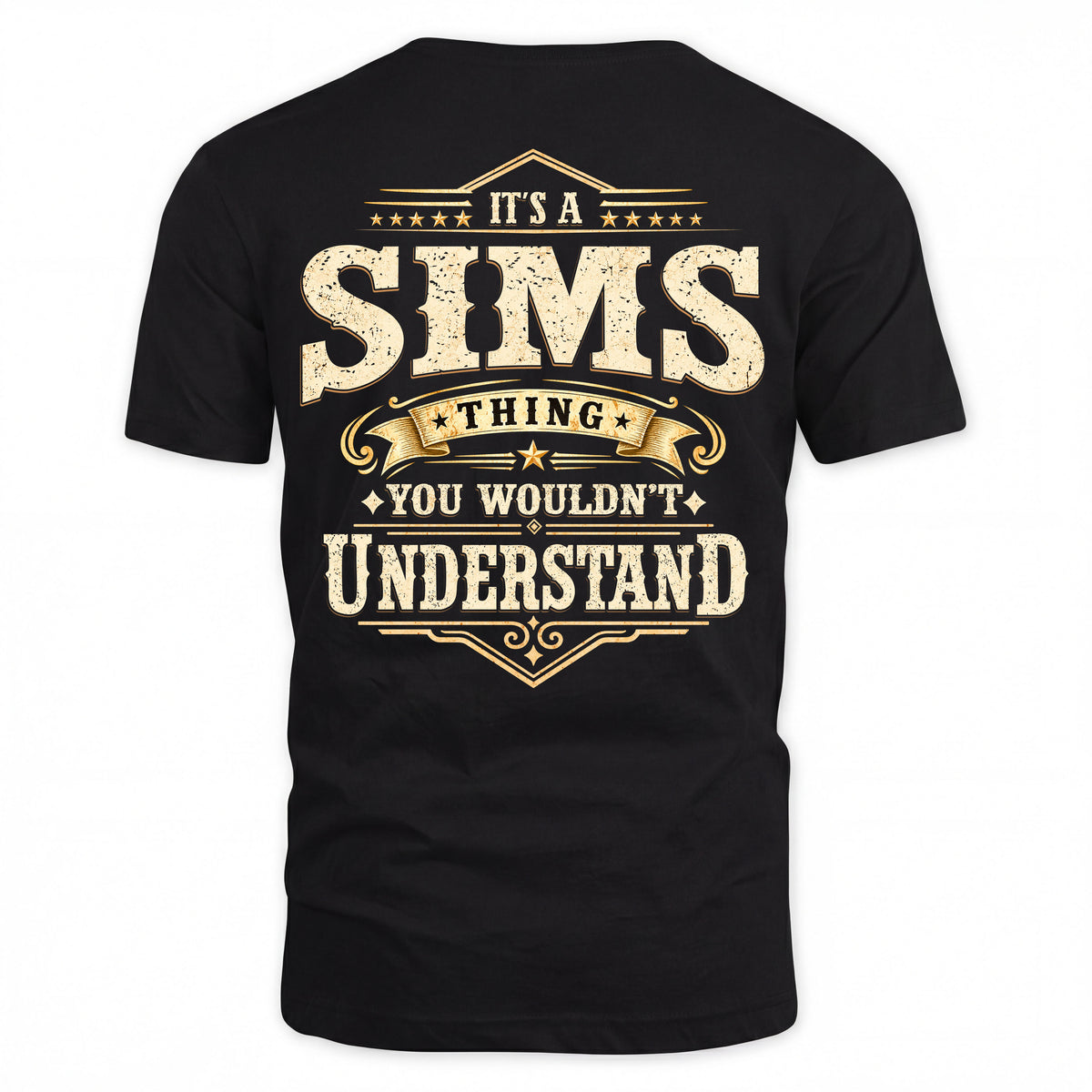 SIMS HH-F003–Personalized Name Quote Apparel “It’s an NAME Thing You Wouldn’t Understand”