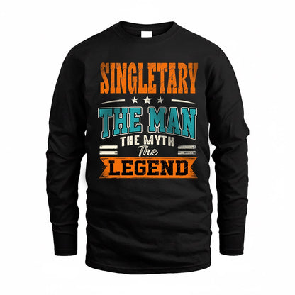 SINGLETARY HH F007 The Man The Myth The Legend Personalized Shirt – Gift for Men