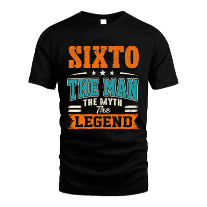 SIXTO HH F007 The Man The Myth The Legend Personalized Shirt – Gift for Men