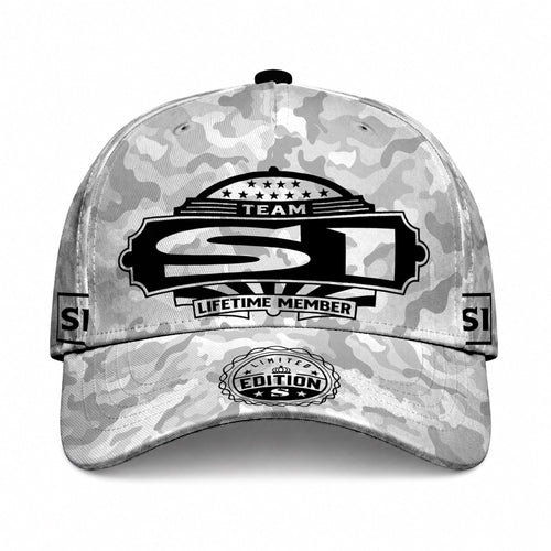 SI TC01 HH79 Team Your Name Hat, Personalized Camo Baseball Cap, Custom Family Gift, Gift for Him Her