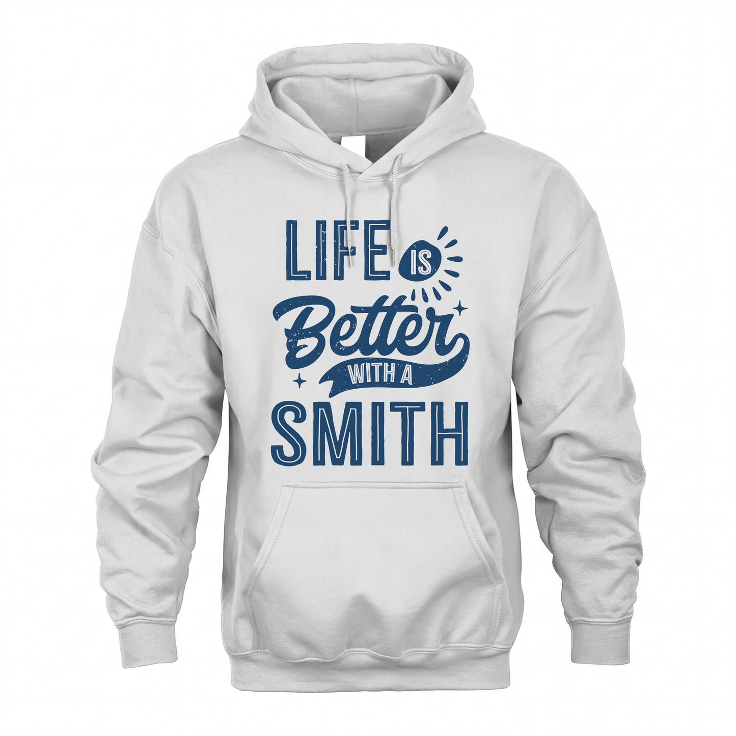 SMITH HH88-K2–Personalized Name Quote T-Shirt Life Is Better With Unisex Gift