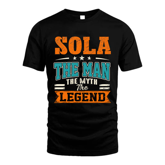 SOLA HH F007 The Man The Myth The Legend Personalized Shirt – Gift for Men